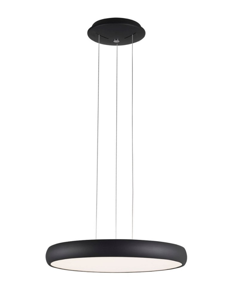 LED pendant lamps - Luces Exclusivas TAME Pendant LED 50W 2750lm 3000K black LE41486 - product kolory-swiatla.pl 1