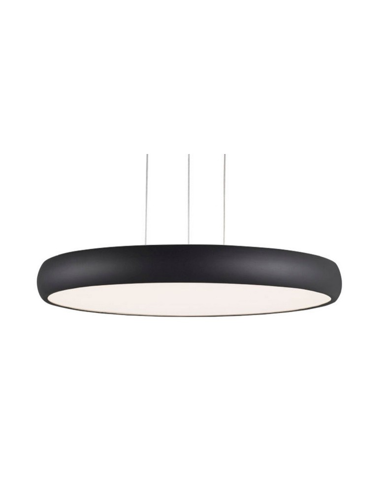 LED pendant lamps - Luces Exclusivas TAME Pendant LED 50W 2750lm 3000K black LE41486 - product kolory-swiatla.pl 2