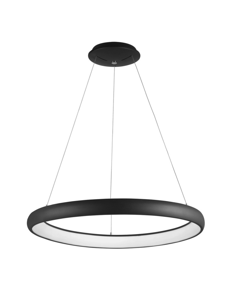 LED pendant lamps - Luces Exclusivas TOLU Pendant LED 50W 2500lm 3000K Dimmable matte black LE41490 - product kolory-swiatla.pl 1