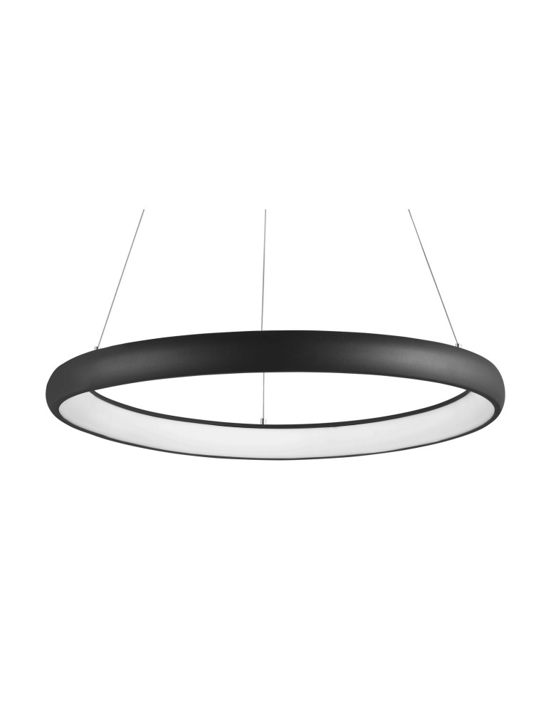 LED pendant lamps - Luces Exclusivas TOLU Pendant LED 50W 2500lm 3000K Dimmable matte black LE41490 - product kolory-swiatla.pl 2