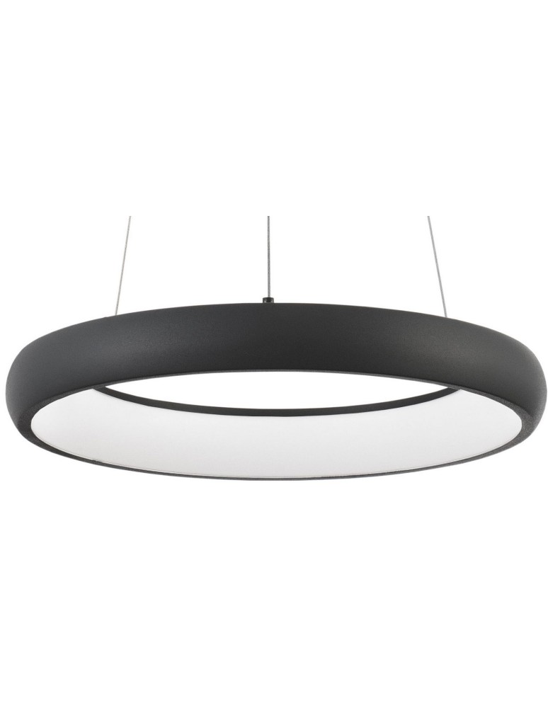 LED pendant lamps - Luces Exclusivas TOLU LED Pendant 32W 1950lm 3000K Dimmable matte black LE41492 - product kolory-swiatla.pl 2