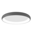 Ceiling lamps - Luces Exclusivas TOLU LED Ceiling 50W 3250lm 3000K Dimmable Gray LE41499 - product 1