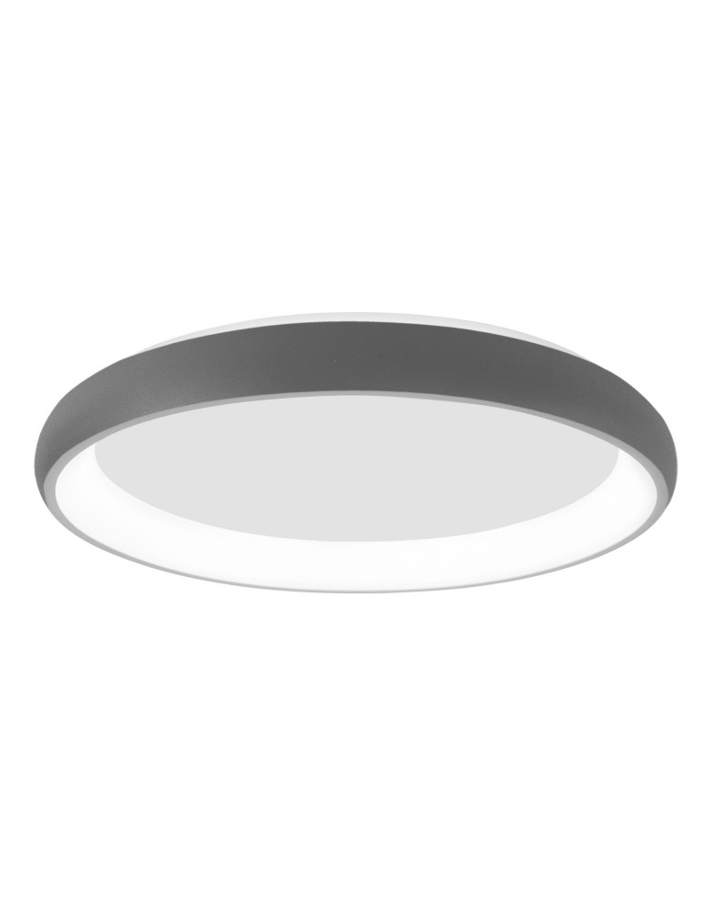 Ceiling lamps - Luces Exclusivas TOLU LED Ceiling 50W 3250lm 3000K Dimmable Gray LE41499 - product kolory-swiatla.pl 1