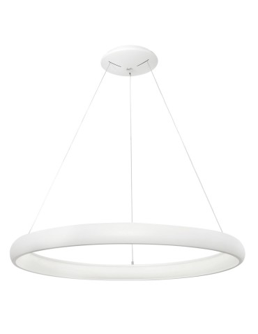 Luces Exclusivas TOLU LED Pendant 80W 4000lm 3000K Dimmable white mat LE41501