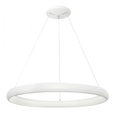 Luces Exclusivas TOLU Wisząca LED 80W 4000lm 3000K Ściemnialna biały mat LE41501