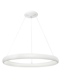 Luces Exclusivas TOLU Wisząca LED 80W 4000lm 3000K Ściemnialna biały mat LE41501