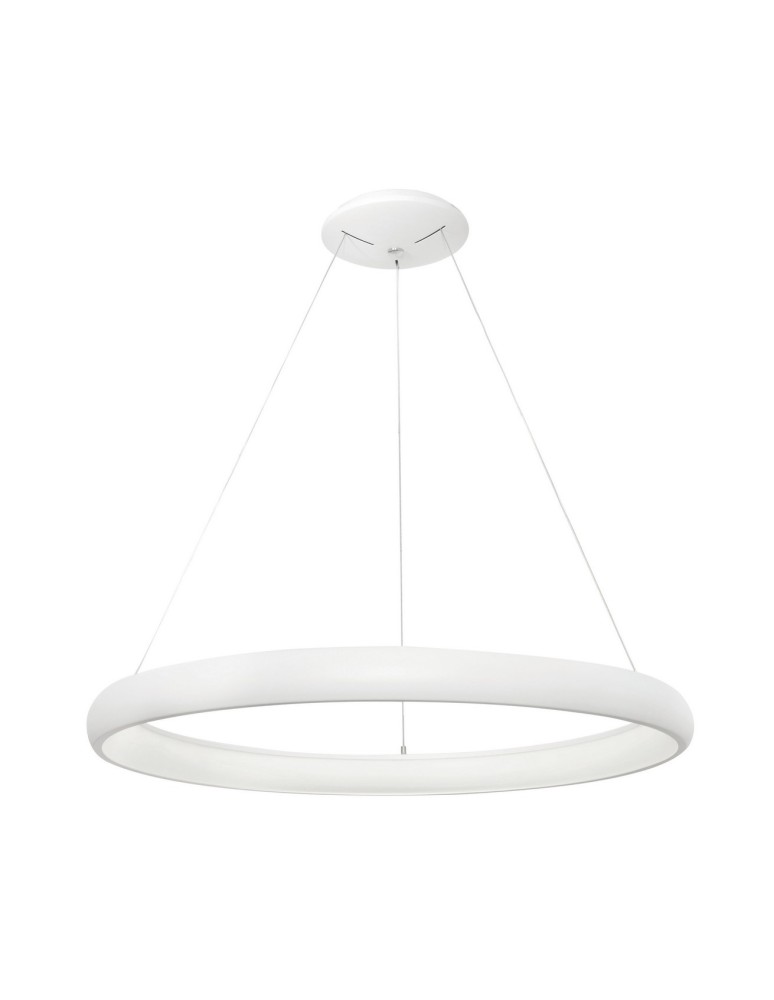 LED pendant lamps - Luces Exclusivas TOLU Pendant LED 50W 2500lm 3000K Dimmable white mat LE41502 - product kolory-swiatla.pl 1