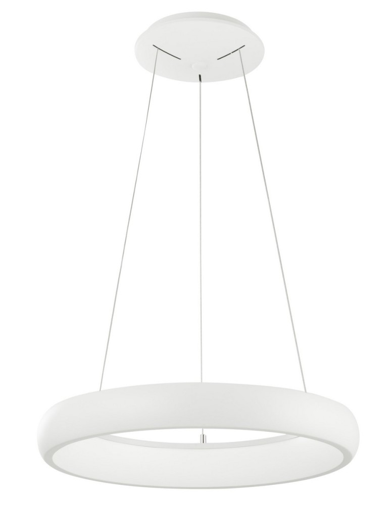 LED pendant lamps - Luces Exclusivas TOLU LED Pendant 32W 1950lm 3000K Dimmable white mat LE41503 - product kolory-swiatla.pl 1