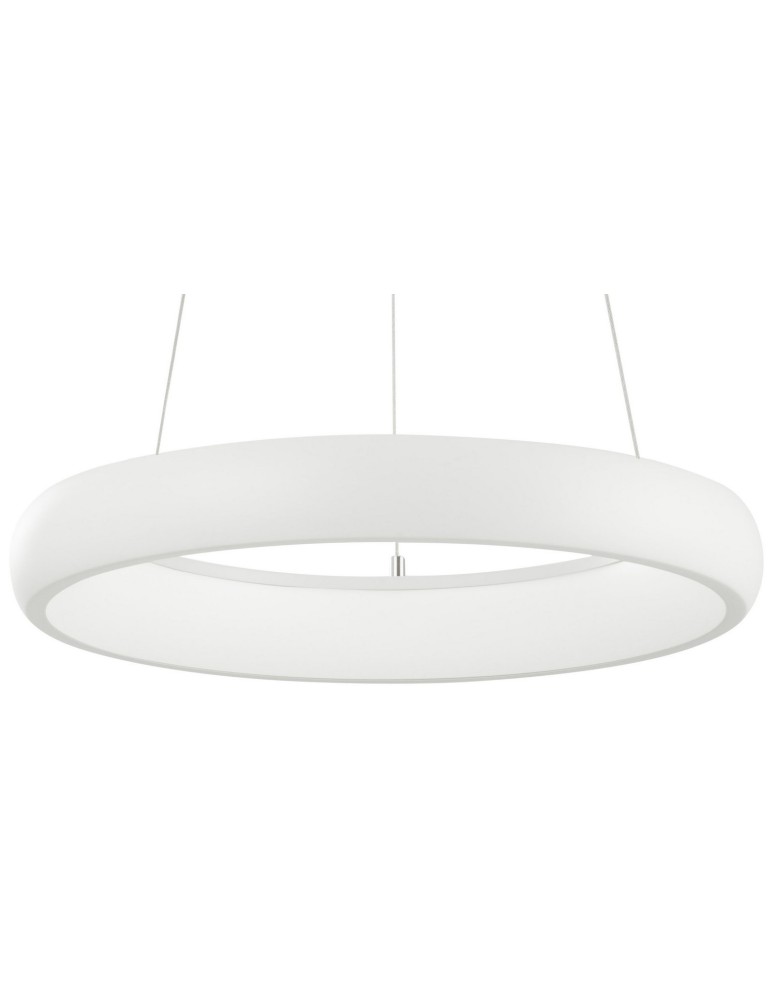 LED pendant lamps - Luces Exclusivas TOLU LED Pendant 32W 1950lm 3000K Dimmable white mat LE41503 - product kolory-swiatla.pl 2