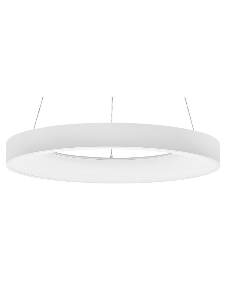 Pendant lamps with control - Luces Exclusivas TOME SMART Pendant LED 50W 3250lm 3000K/4000K Dimmable white mat LE41512 - product kolory-swiatla.pl 2