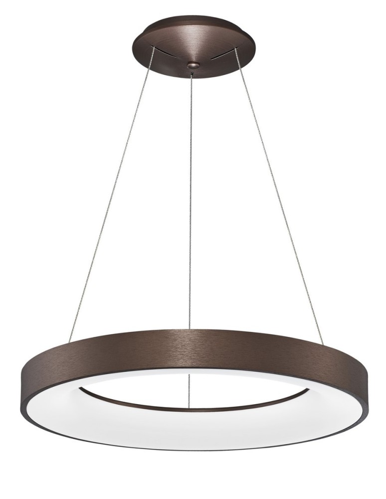 Pendant lamps with control - Luces Exclusivas TOME SMART Pendant LED 50W 3250lm 3000K Dimmable Brushed Bronze LE41518 - product kolory-swiatla.pl 1