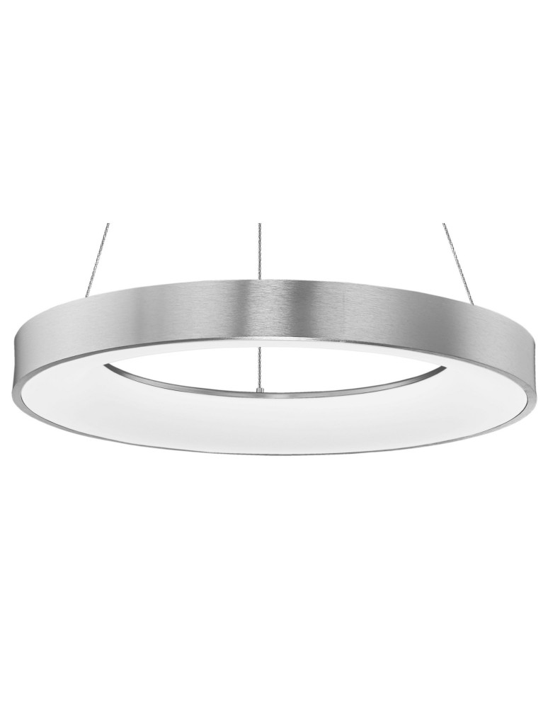 Pendant lamps with control - Luces Exclusivas TOME SMART Pendant LED 50W 3250lm 3000K Dimmable Brushed Silver LE41519 - product kolory-swiatla.pl 2