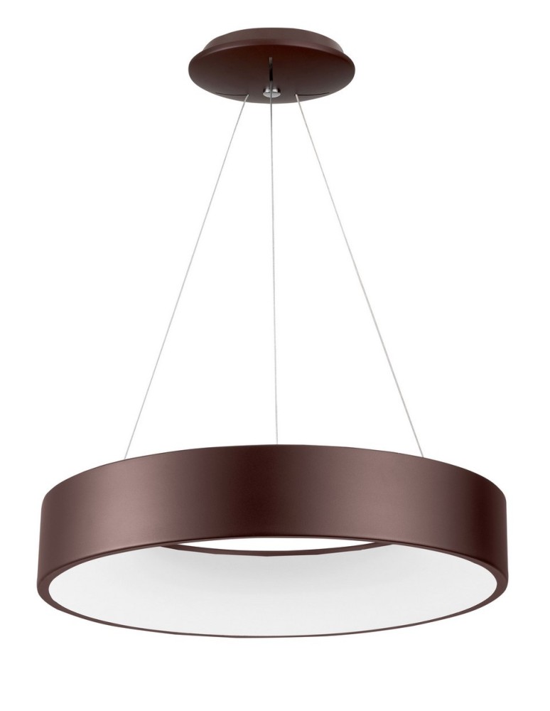 Pendant lamps with control - Luces Exclusivas TOME SMART Pendant LED 42W 2520lm 3000K brown LE41540. - product kolory-swiatla.pl 1