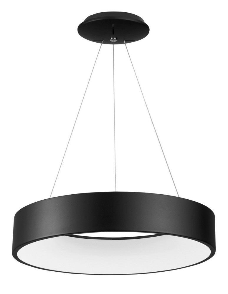 Pendant lamps with control - Luces Exclusivas TOME SMART Pendant LED 42W 2520lm 3000K black LE41541. - product kolory-swiatla.pl 1