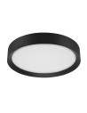 Luces Exclusivas ALAVA LED Ceiling 47W 3525lm 3000K black mat LE41550.