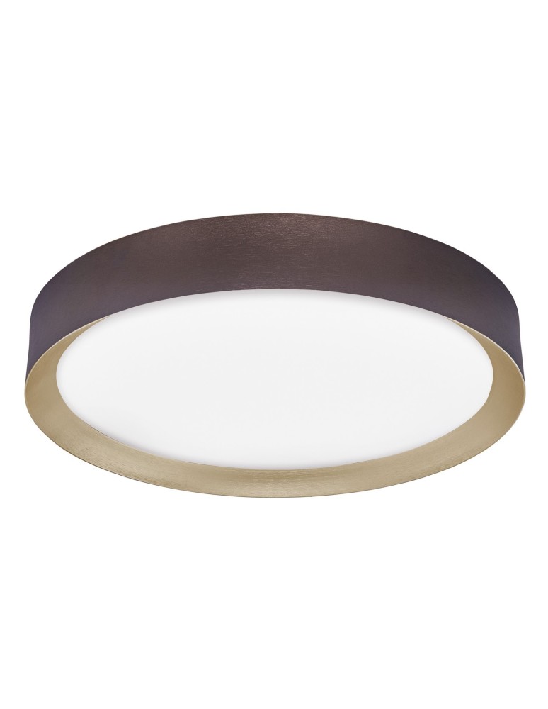Ceiling lamps - Luces Exclusivas ALAVA LED ceiling 47W 3525lm 3000K Coffee brown LE41551. - product kolory-swiatla.pl 1