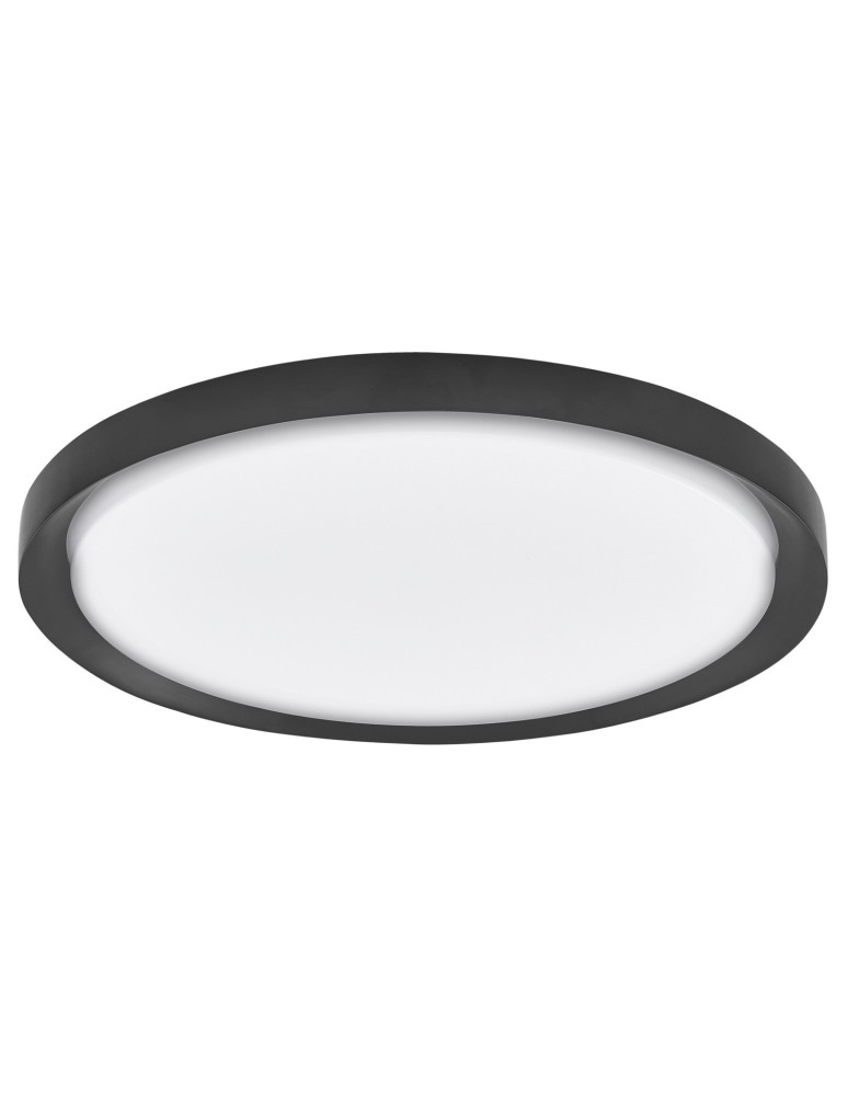 Ceiling lamps - Luces Exclusivas ANCUD LED Ceiling 40W 2200lm 3000K Dimmable white/black LE41571 - product kolory-swiatla.pl 1
