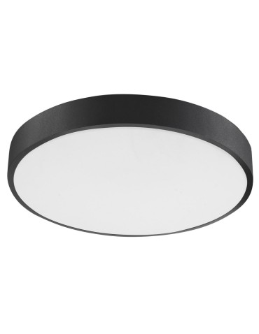 Luces Exclusivas ANDES LED ceiling light 24W 1380lm 3000K mat black LE41574