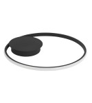 Ceiling lamps - Luces Exclusivas ARICA LED ceiling light 32W 2320lm 3000K Dimmable mat black LE41577 - product 1