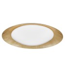 Ceiling lamps - Luces Exclusivas AVILA LED ceiling 28W 1400lm 3000K Dimmable white/gold (non-uniform structure) LE41580 - product 1