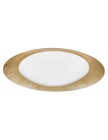 Luces Exclusivas AVILA LED ceiling 28W 1400lm 3000K Dimmable white/gold (non-uniform structure) LE41580