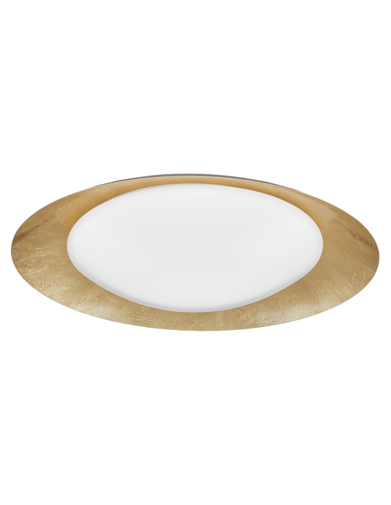 Ceiling lamps - Luces Exclusivas AVILA LED ceiling 28W 1400lm 3000K Dimmable white/gold (non-uniform structure) LE41580 - product kolory-swiatla.pl 1