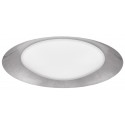 Luces Exclusivas AVILA Sufitowa LED 28W 1400lm 3000K Ściemnialna biały/srebrny LE41581