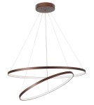 LED pendant lamps - Luces Exclusivas BANDA Pendant LED 85W 4500lm 3000K Dimmable brown LE41587 - product 2