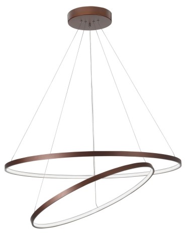 Luces Exclusivas BANDA Pendant LED 85W 4500lm 3000K Dimmable brown LE41587 - product 2