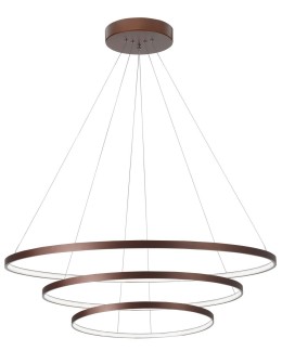 Luces Exclusivas BANDA Wisząca LED 111W 5500lm 3000K Ściemnialna brązowy LE41589