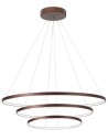 Luces Exclusivas BANDA Pendant LED 111W 5500lm 3000K Dimmable brown LE41589.