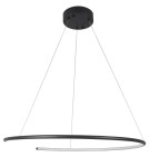 LED pendant lamps - Luces Exclusivas BEJAR Pendant LED 30W 1480lm 3000K matte black LE41592 - product 1