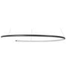LED pendant lamps - Luces Exclusivas BEJAR Pendant LED 30W 1480lm 3000K matte black LE41592 - product 2