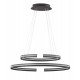 Luces Exclusivas BELLO Wisząca LED 55W 2475lm 3000K Ściemnialna czarny mat LE41595