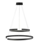 LED pendant lamps - Luces Exclusivas BELLO LED Pendant 93W 3422lm 3000K Dimmable matte black LE41596 - product 1