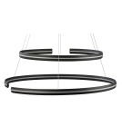 LED pendant lamps - Luces Exclusivas BELLO LED Pendant 93W 3422lm 3000K Dimmable matte black LE41596 - product 2