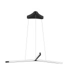 LED pendant lamps - Luces Exclusivas CAGUA Pendant LED 45W 2080lm 3000K matte black LE41598 - product 1