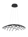 Luces Exclusivas CATIA Wisząca LED 83W 4000lm 3000K Ściemnialna czarny LE41599