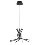 Designer pendant lamps - Luces Exclusivas CEUTA LED Pendant 50W 1450lm 3000K Dimmable mat black LE41602 - product 1