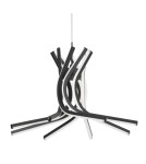 Designer pendant lamps - Luces Exclusivas CEUTA LED Pendant 50W 1450lm 3000K Dimmable mat black LE41602 - product 2