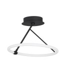 LED pendant lamps - Luces Exclusivas CINCO LED ceiling 21W 1900lm 3000K black LE41605. - product 1