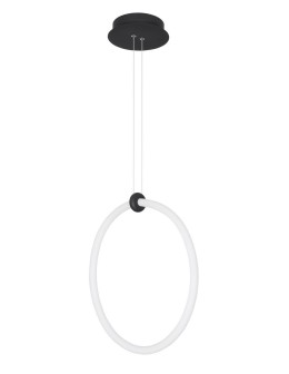 Luces Exclusivas COLON Pendant LED 21W 1900lm 3000K black LE41608