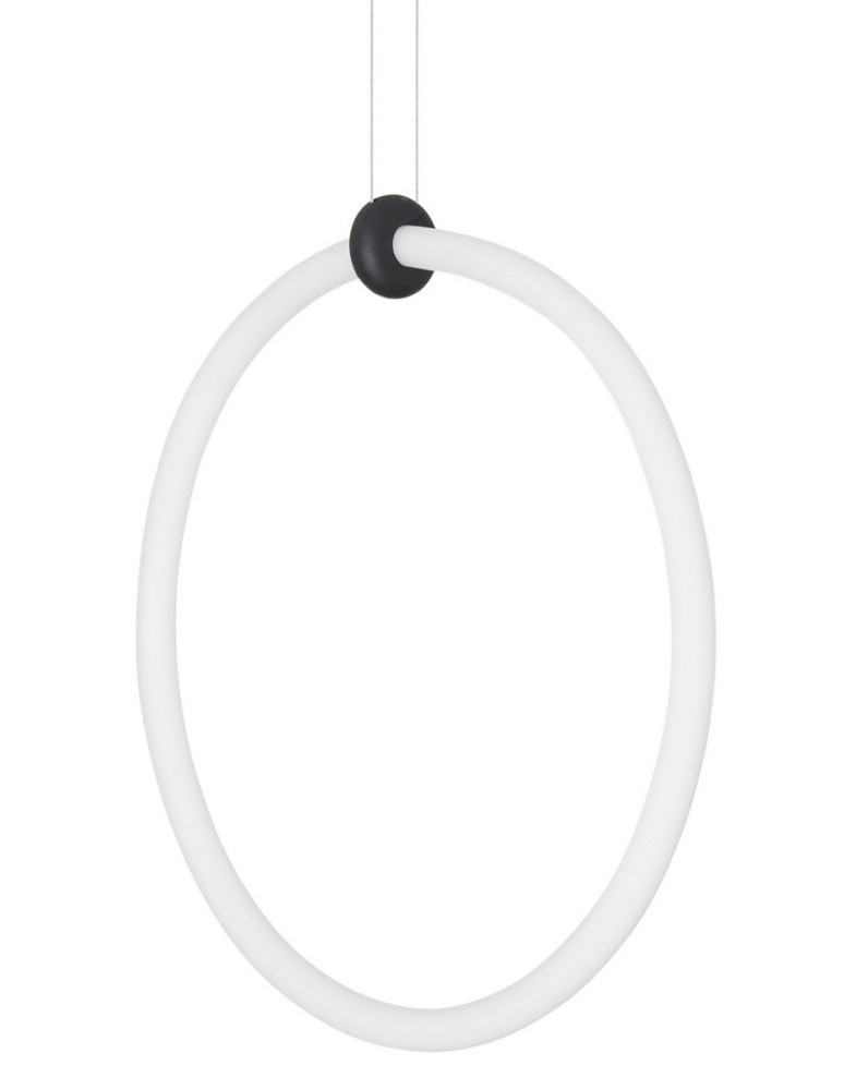 Pendant lamps circles - Luces Exclusivas COLON Pendant LED 21W 1900lm 3000K black LE41608 - product kolory-swiatla.pl 2