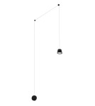 Lampy wiszące LED - Luces Exclusivas CORIA Wisząca LED 6W 528lm 3000K czarny LE41611 - produkt 1