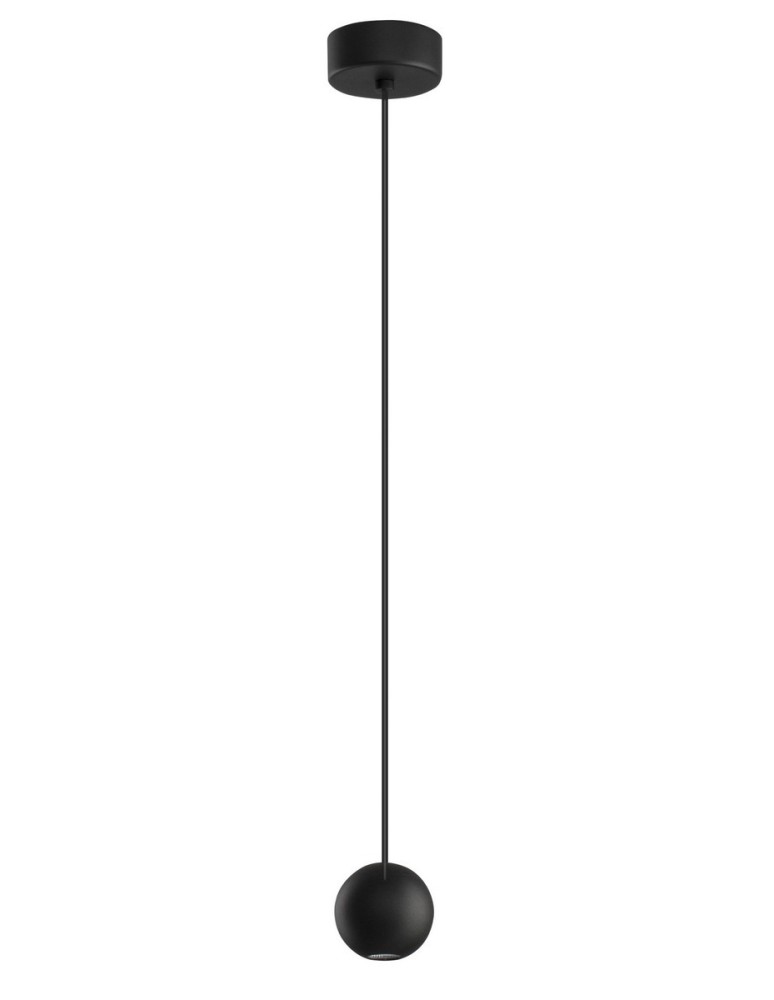 LED pendant lamps - Luces Exclusivas ECIJA Pendant LED 4.5W 220lm 3000K black LE41614 - product kolory-swiatla.pl 1