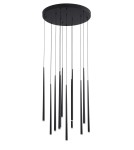 LED pendant lamps - Luces Exclusivas ELCHE Pendant LED 36W 2160lm 3000K matte black LE41622 - product 1