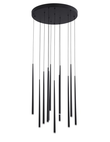 Luces Exclusivas ELCHE Pendant LED 36W 2160lm 3000K matte black LE41622