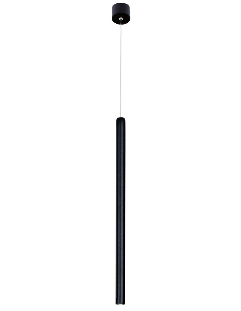 LED pendant lamps - Luces Exclusivas ELJAS Pendant LED 3W 180lm 3000K matte black LE41623 - product kolory-swiatla.pl 1