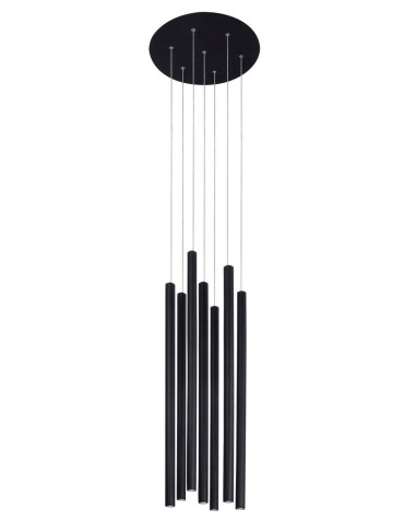 Luces Exclusivas ELJAS LED pendant 7x3W 1260lm 3000K matte black LE41624