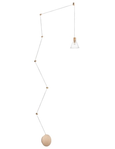 Luces Exclusivas FRIAS Pendant LED 5W 250lm 3000K gold LE41629